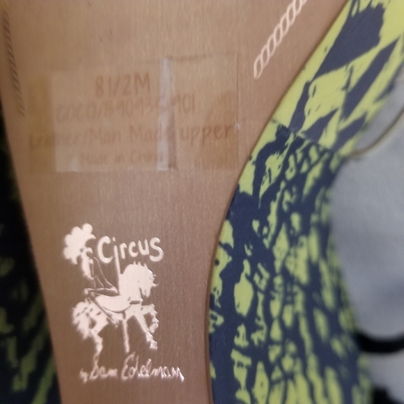 New Strappy wedge Circle by Sam Edelman sandals size 8.5M - Picture 5 of 14